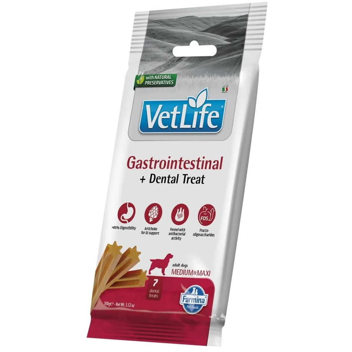 Farmina Vet Life Dental Gastrointestinal M/L 100 g