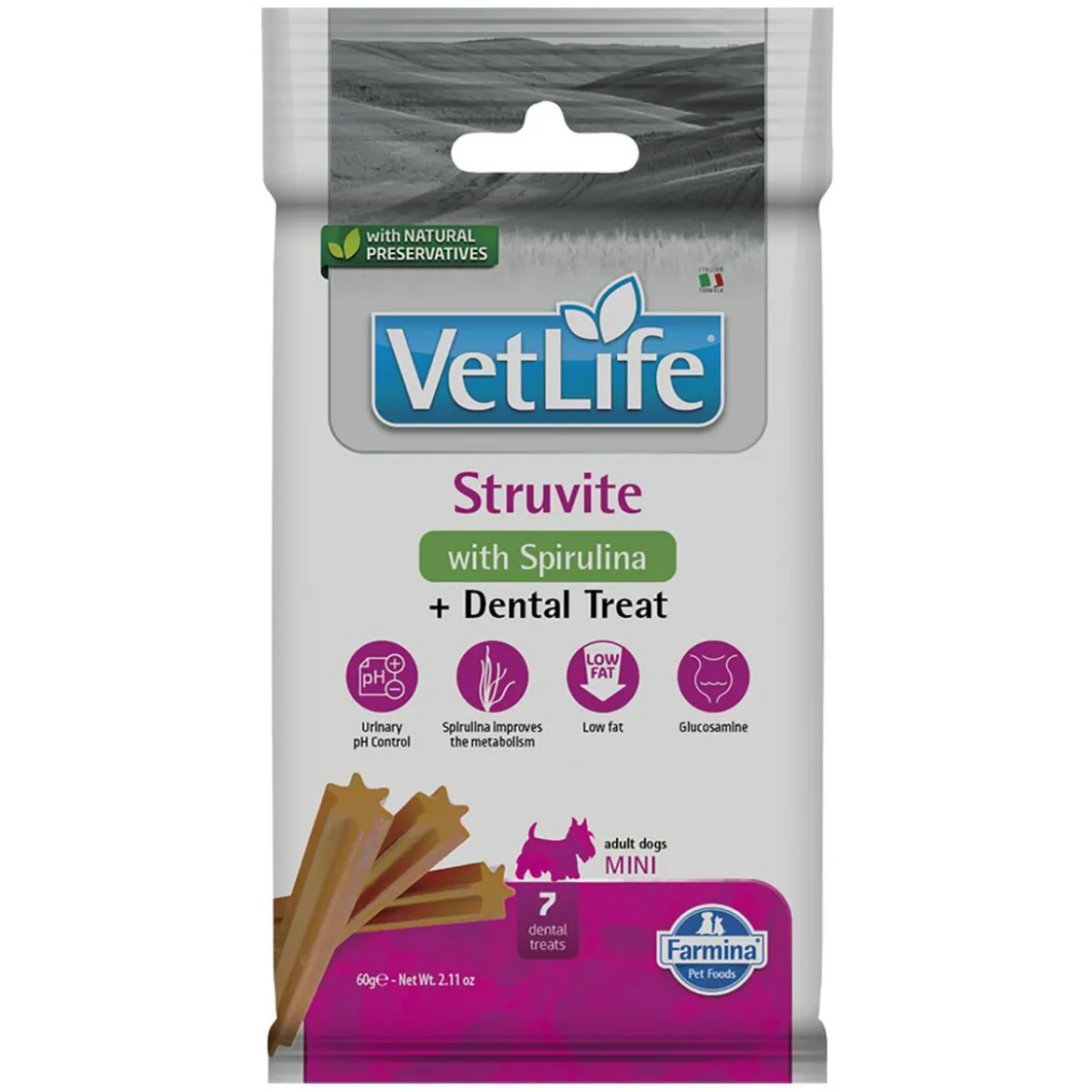 Farmina Vet Life Dental Struvite Mini 60 g