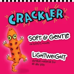 Fatcat Classic Crackler Mjuk Kattleksak med Kattmynta