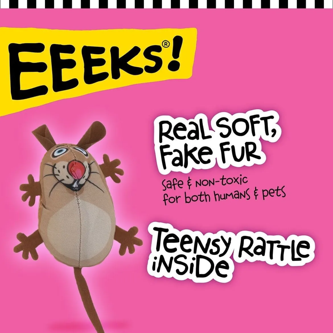 Fatcat Classic Eeeks! Leksaksmus
