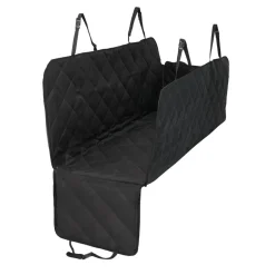 Feel Active Bilhammock Skydd för Baksäte/Bagage Vattentåligt Svart 144 x 136 cm