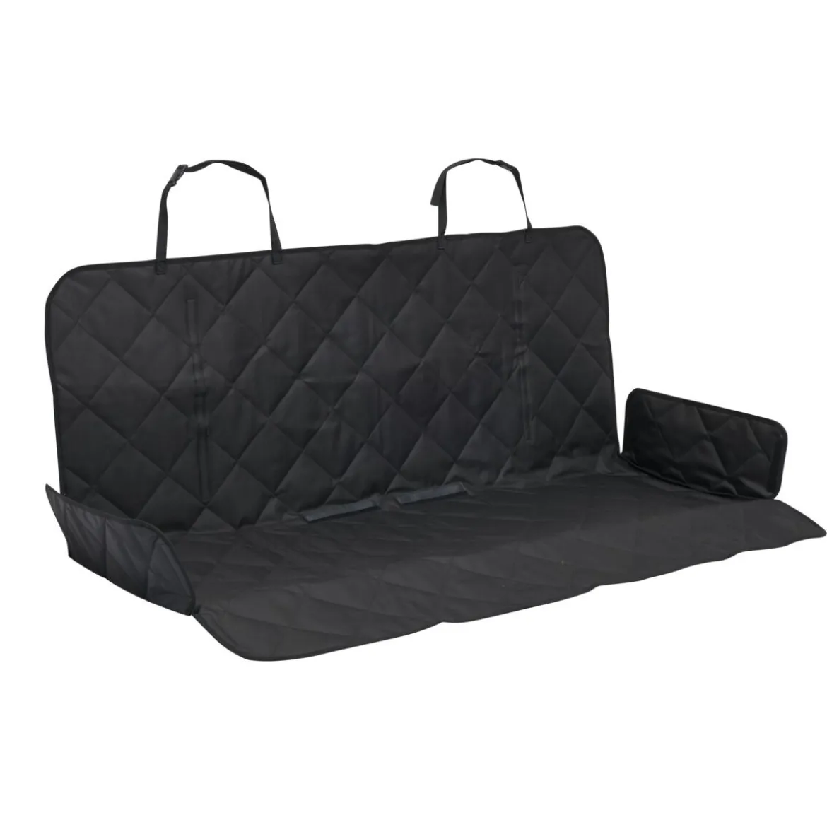 Feel Active Skydd för Baksäte/Bagage Vattentålig Svart 120 x 136 cm