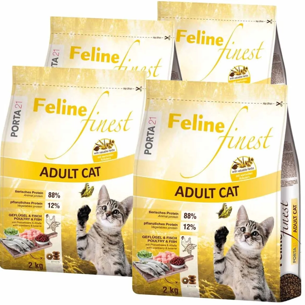 Feline Porta21 Finest Adult Cat 4x2kg