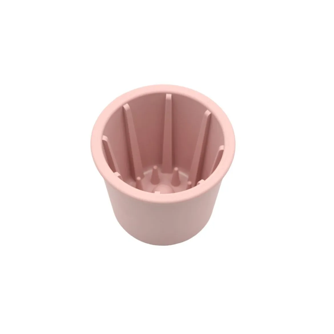 Fiboo Slowfeeder-kopp till Hund & Katt Rosa