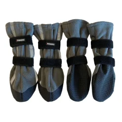 FinNero Halla Fleeceboots med Reflex Grå