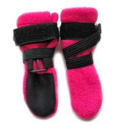 FinNero Halla Fleece Boots Rosa 4-pack