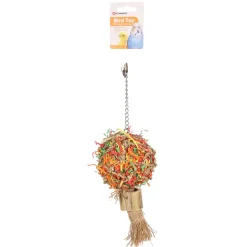 Flamingo Papyr Fågelleksak till Parakit 36 cm