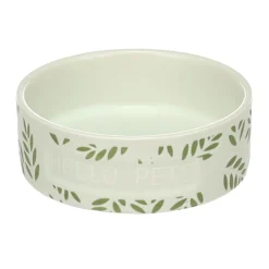 Flamingo Skål till Smådjur Löv Grön