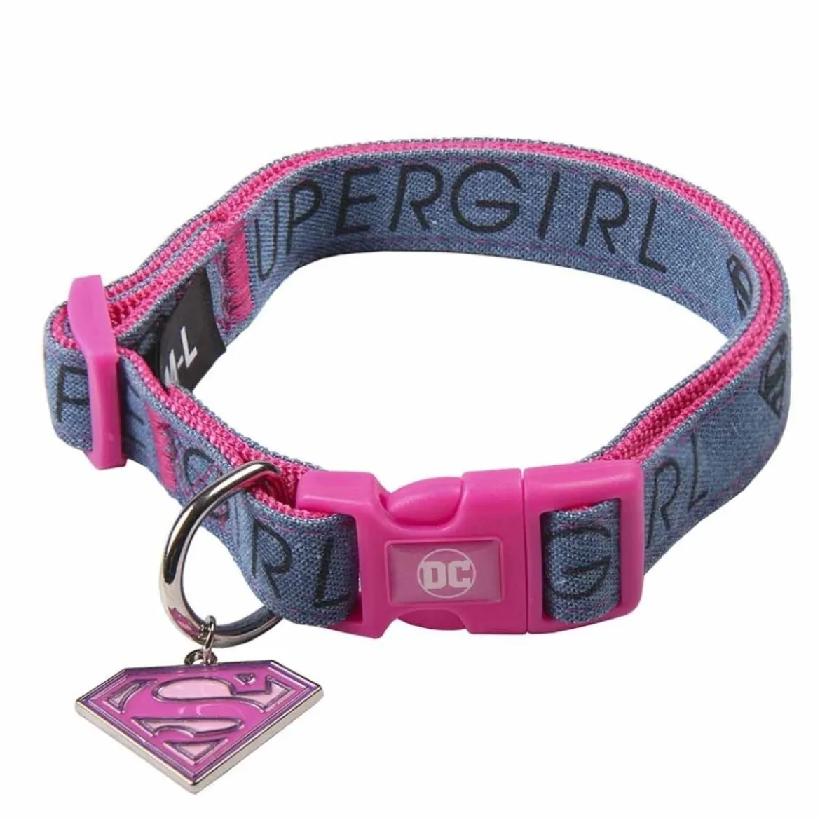 For FAN Pets Supergirl Hundhalsband