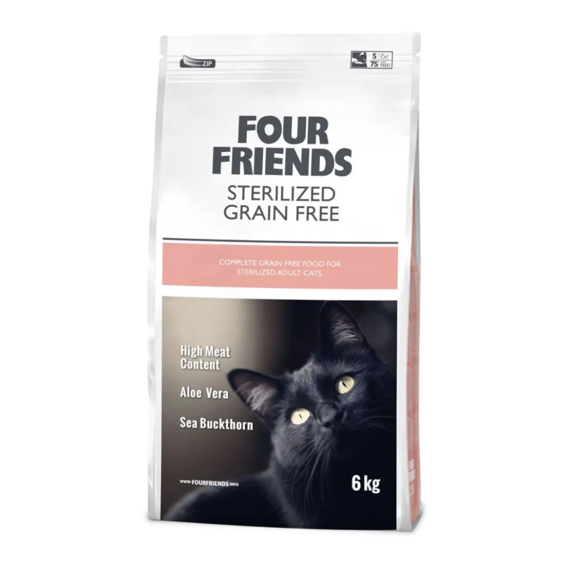 FourFriends Cat Sterilized Grain Free