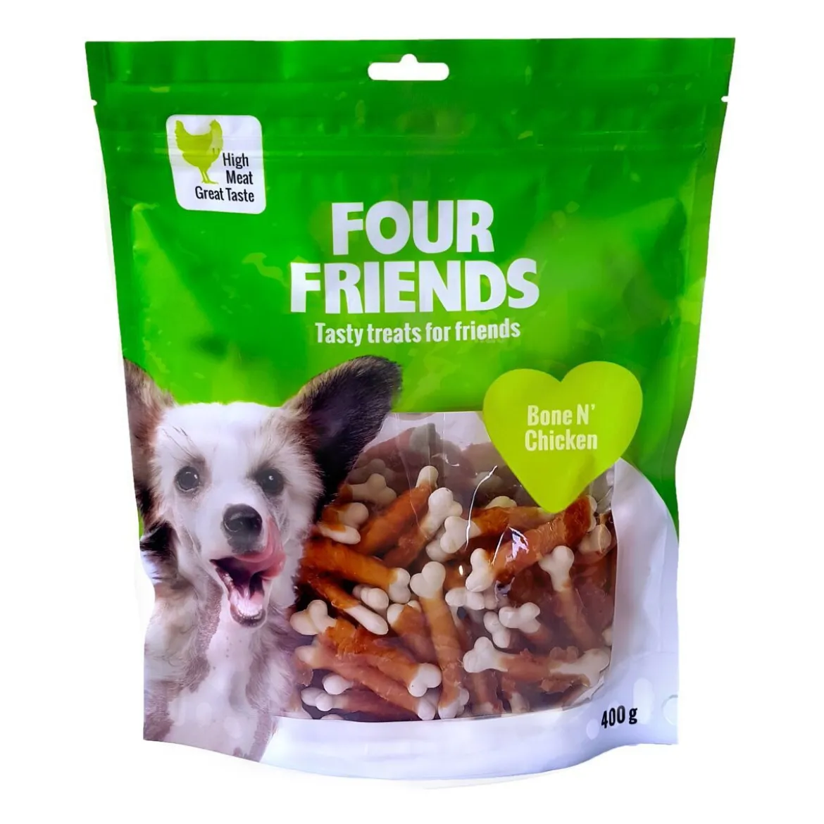 FourFriends Dog Bone N' Chicken 400 g