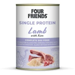 Four Friends Dog Single Protein Lamb & Rice 400 g