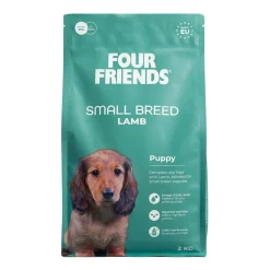 FourFriends Dog Small Breed Puppy Lamb Torrfoder till Valp
