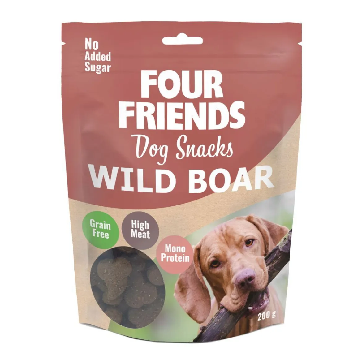 Four Friends Dog Snacks Wild Boar 200 g