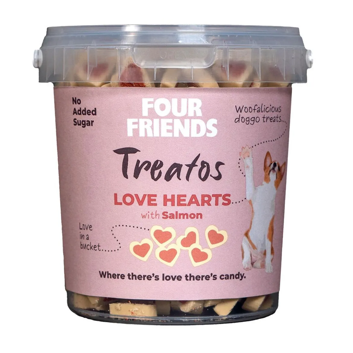 Four Friends Treatos Love Hearts 500 g