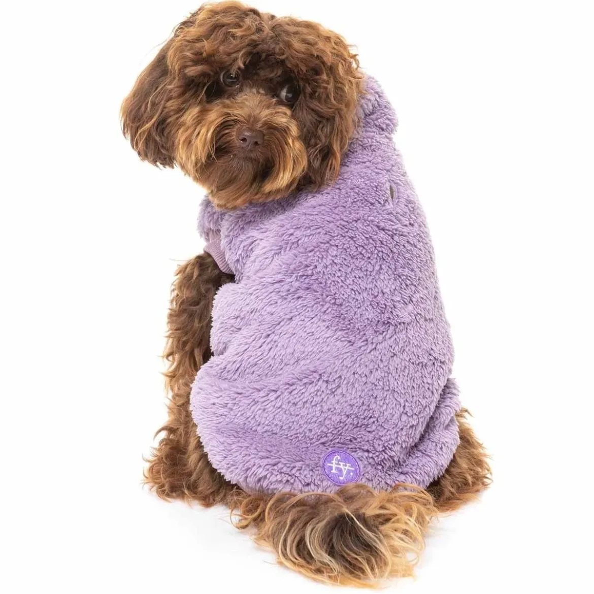 FuzzYard Turtle Teddy Hundtröja Lila