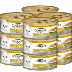 Gourmet Gold Bitar i Sås Kalv & Grönsaker 12x85 g