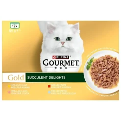 Gourmet Gold Succulent Delights Multipack 12x85 g