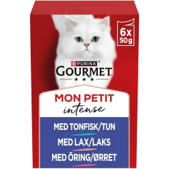 Gourmet Mon Petit Fish Selection Våtfoder till Katt 6x50 g