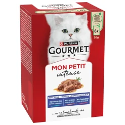 Gourmet Mon Petit Fish Selection Våtfoder till Katt 6x50 g