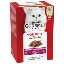 Gourmet Mon Petit Meat Selection Våtfoder till Katt 6x50 g
