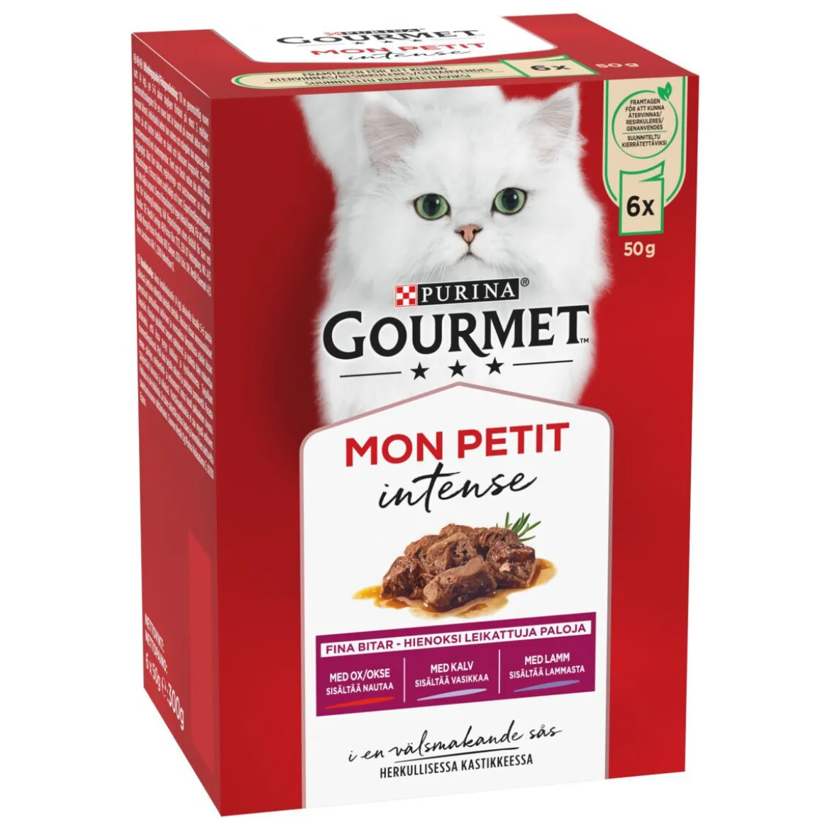 Gourmet Mon Petit Meat Selection Våtfoder till Katt 6x50 g