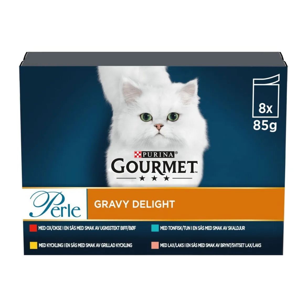 Gourmet Perle Gravy Delight 8x85 g