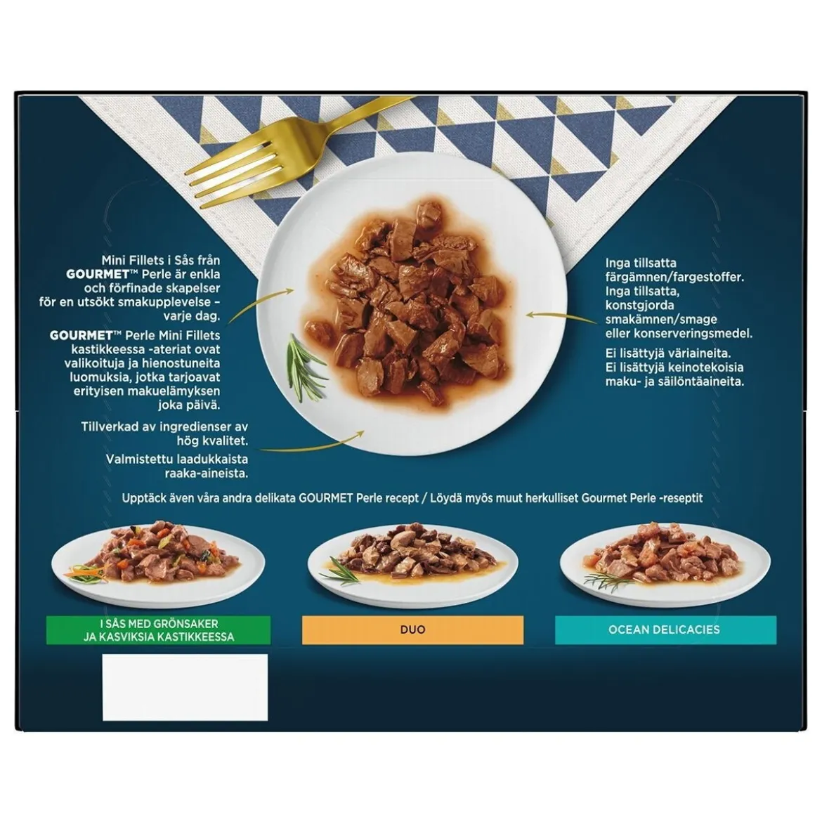 Gourmet Perle Mini Fillets i Sås Multipack 24x85 g