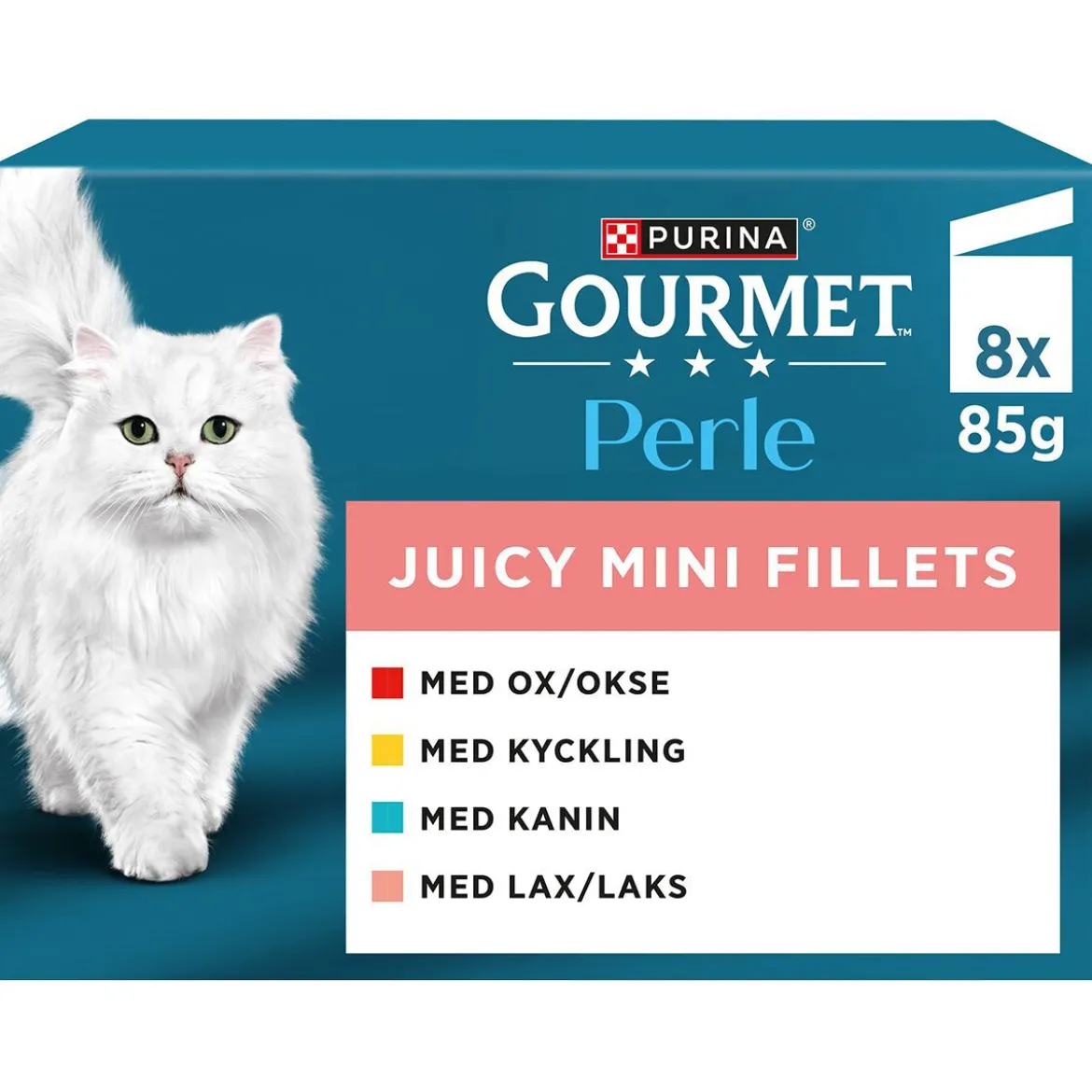 Gourmet Perle Mini Fillets i Sås Våtfoder till Katt 8x85 g