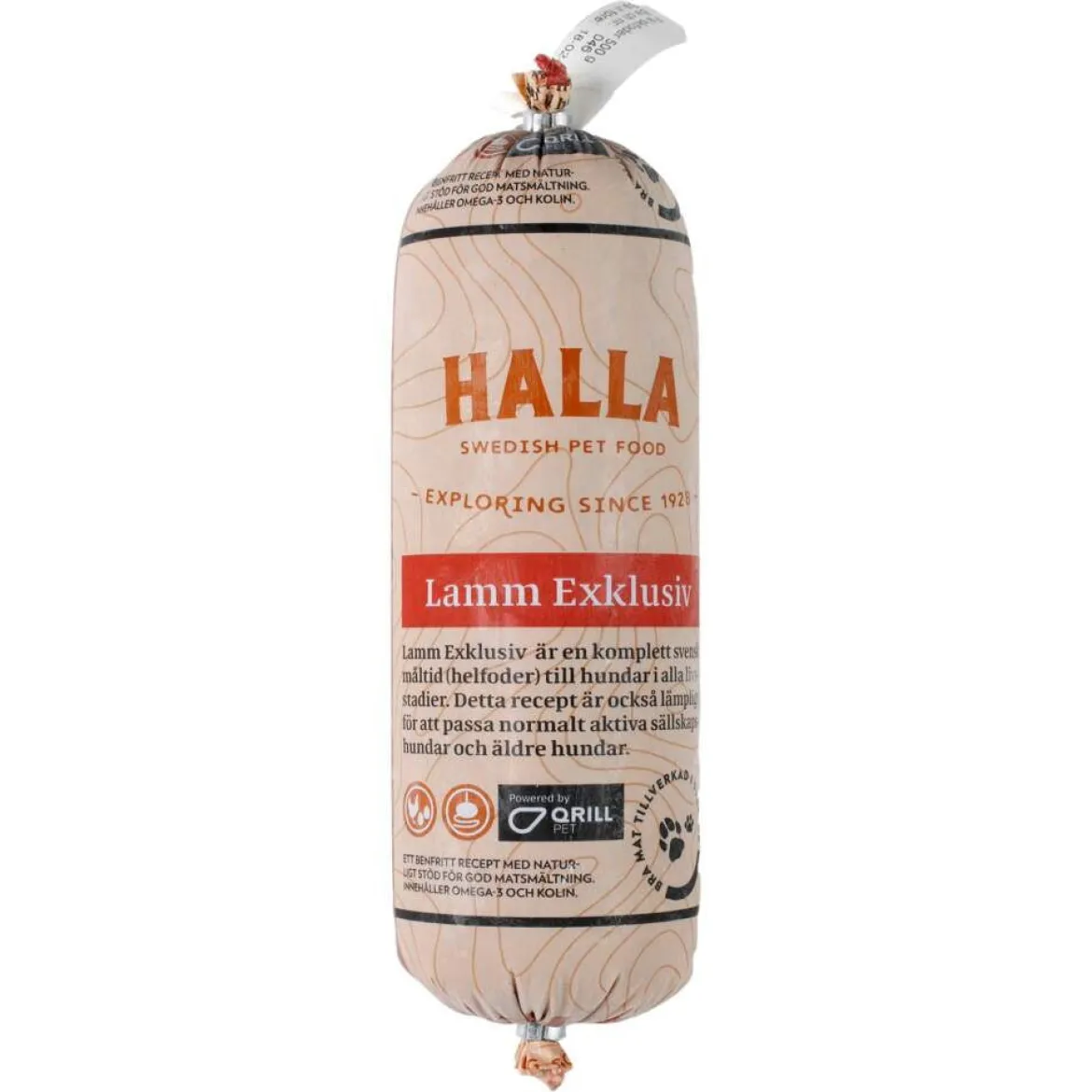 Halla Färskfoder Lamm Exklusiv 500 g