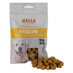 Halla Kyckling Belöningsgodis för Hund 80 g