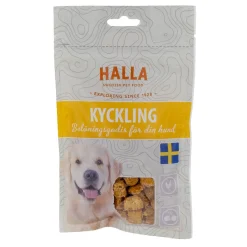 Halla Kyckling Belöningsgodis för Hund 80 g