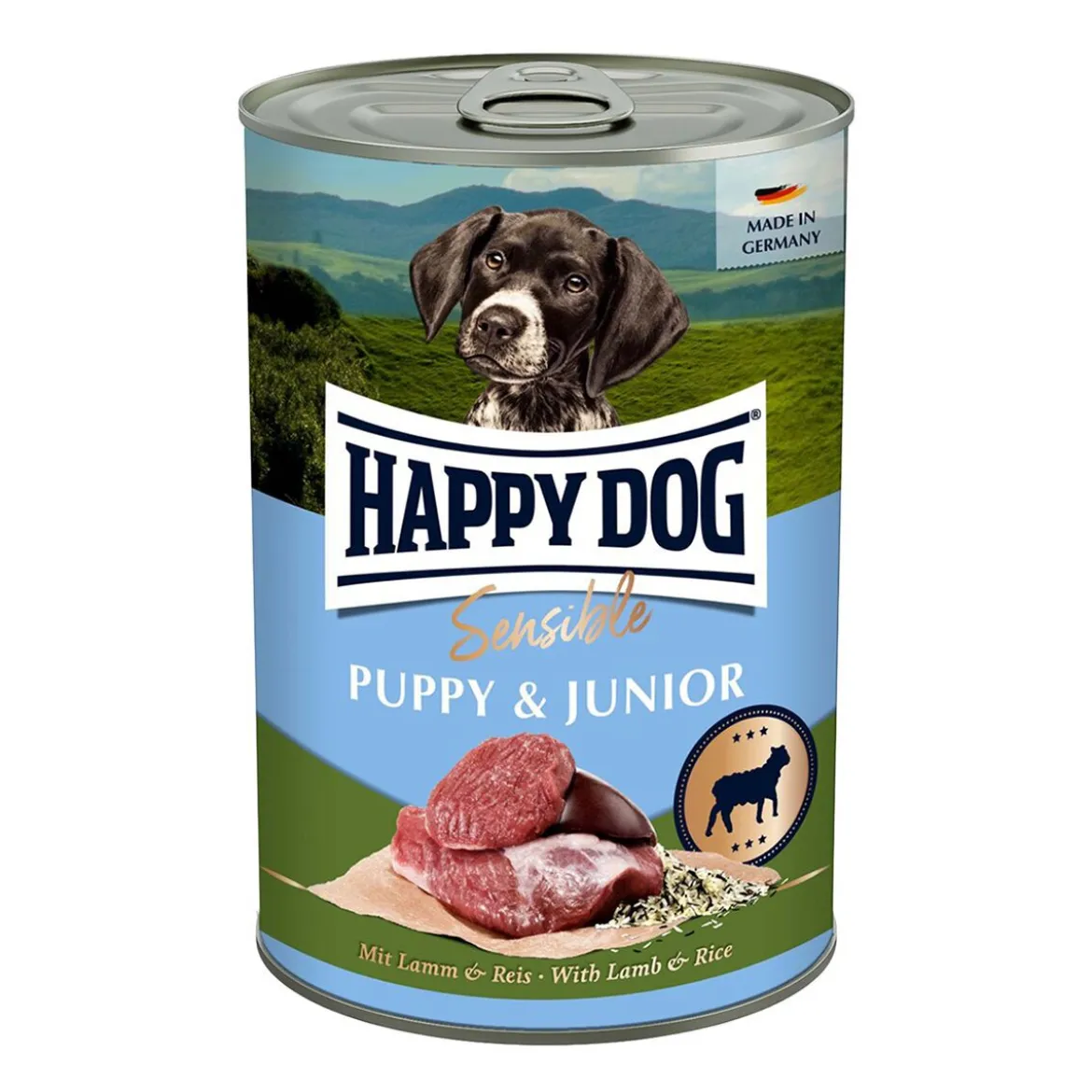 Happy Dog Sensible Puppy & Junior Lamb Våtfoder till Valp 400 g