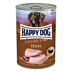 Happy Dog Sensible Pure Texas Turkey Våtfoder till Hund 400 g