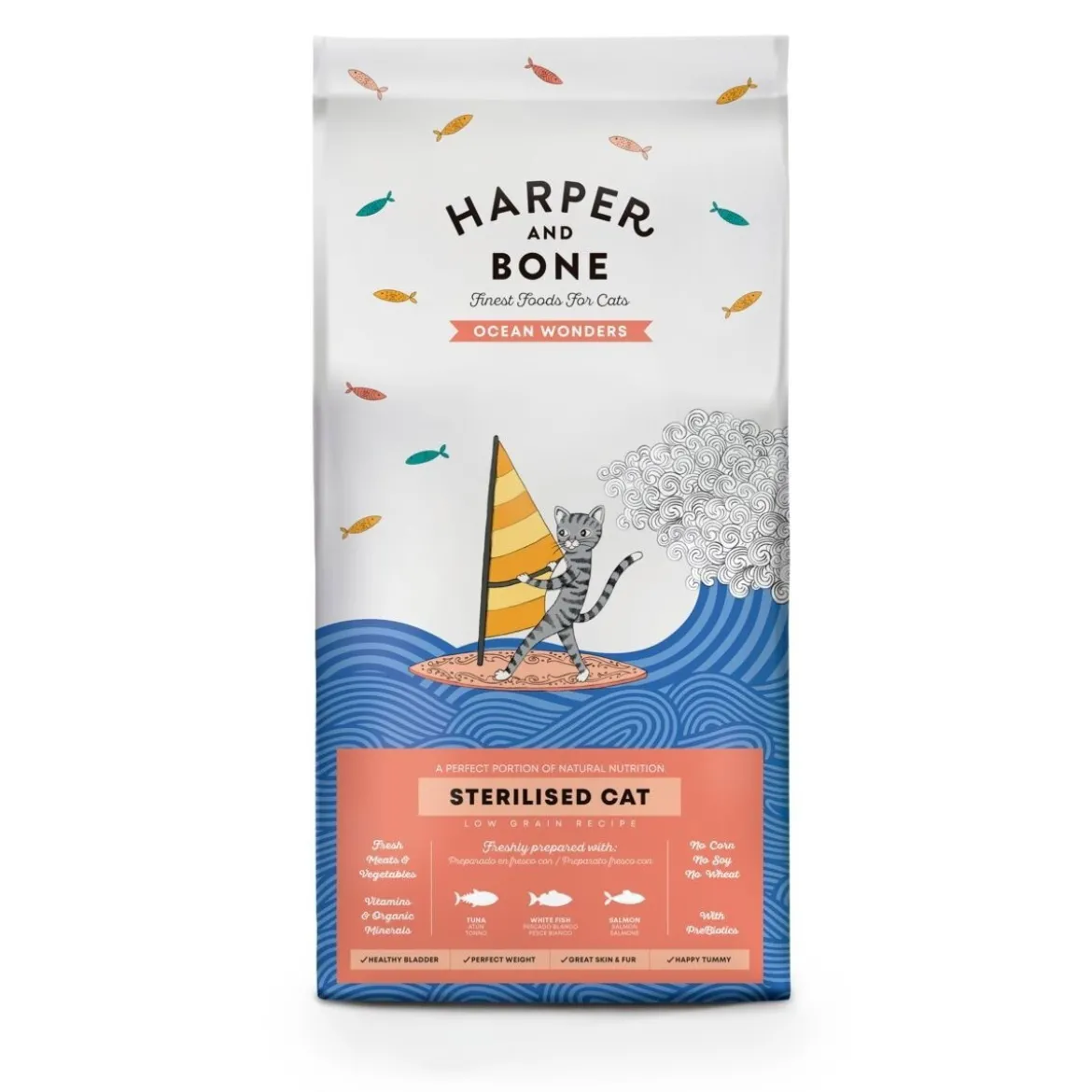 Harper&Bone Cat Sterilised Ocean Wonders