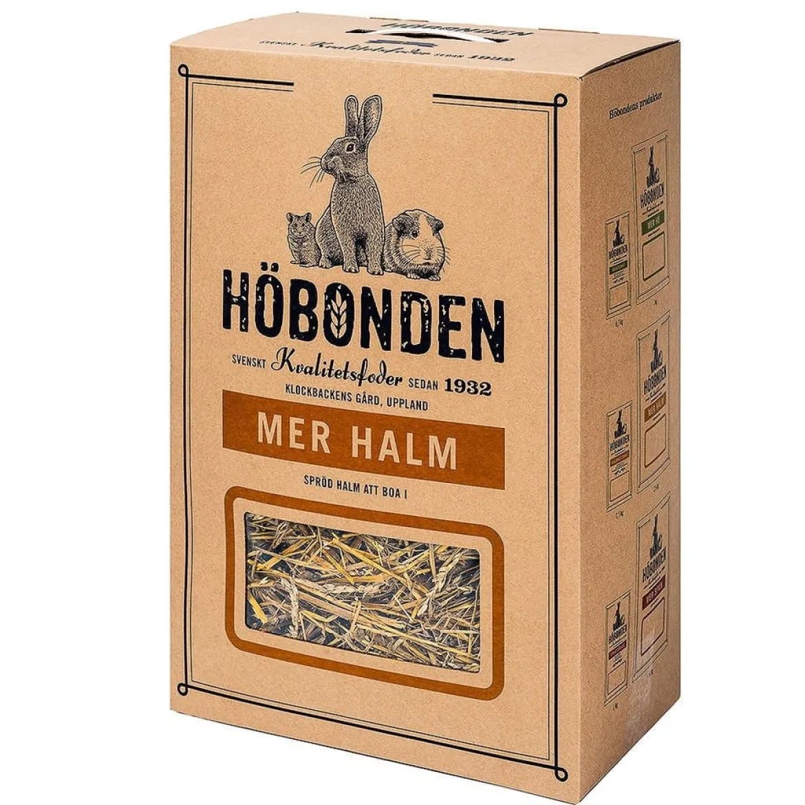 Höbonden Mer Halm 3 kg