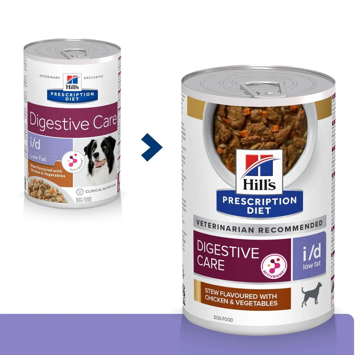 Hill's Prescription Diet Canine i/d Digestive Care Low Fat Stew with Chicken & Vegetables 354 g