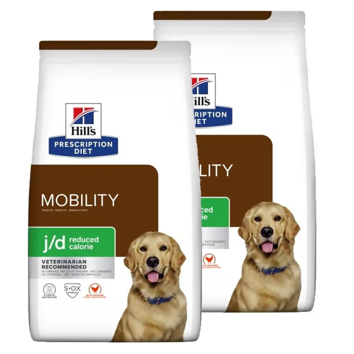 Hill's Prescription Diet Canine j/d Joint Care Reduced Calorie Chicken 2x12 kg