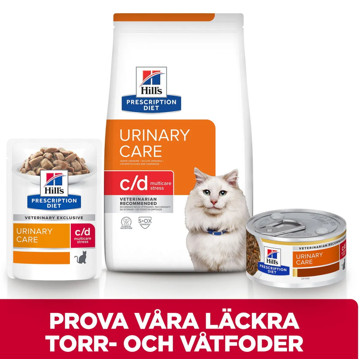 Hill's Prescription Diet Feline c/d Urinary Care Multicare Stress Chicken