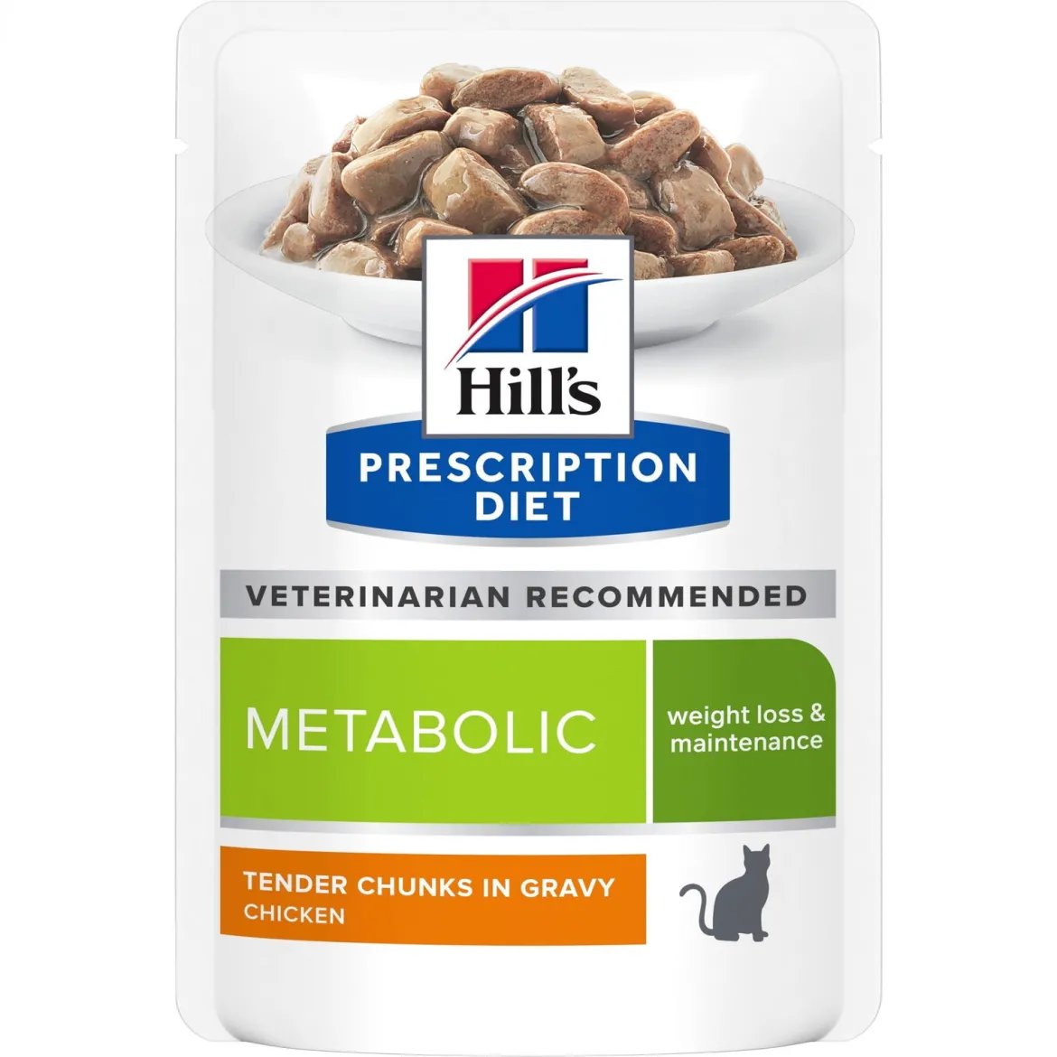Hill's Prescription Diet Feline Metabolic Weight Loss & Maintenace Chicken 12x85 g