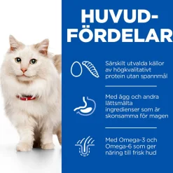 Hill's Science Plan Cat Adult Hypoallergenic Egg & Insect
