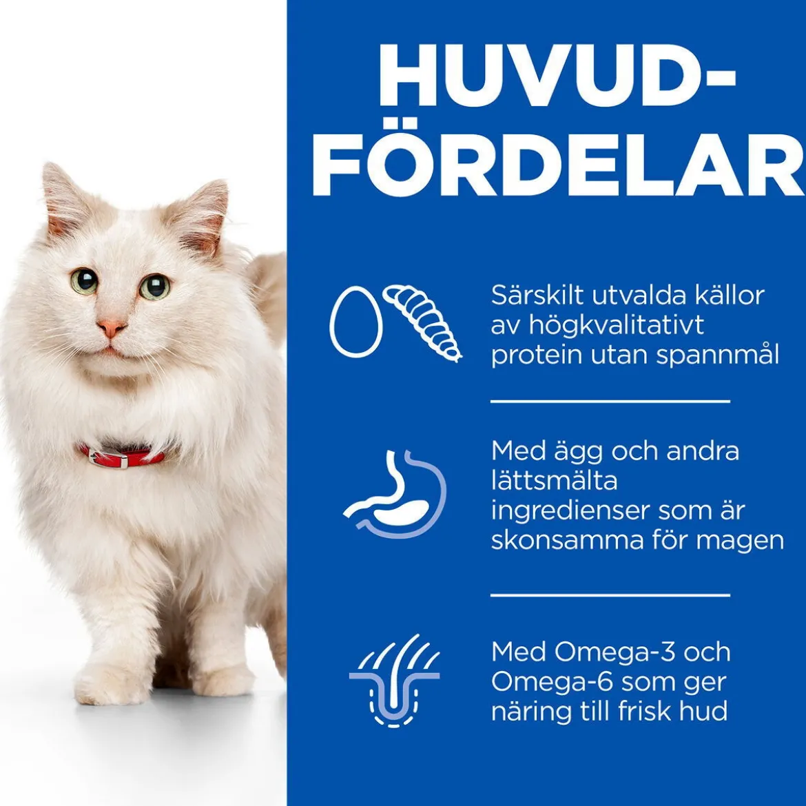 Hill's Science Plan Cat Adult Hypoallergenic Egg & Insect