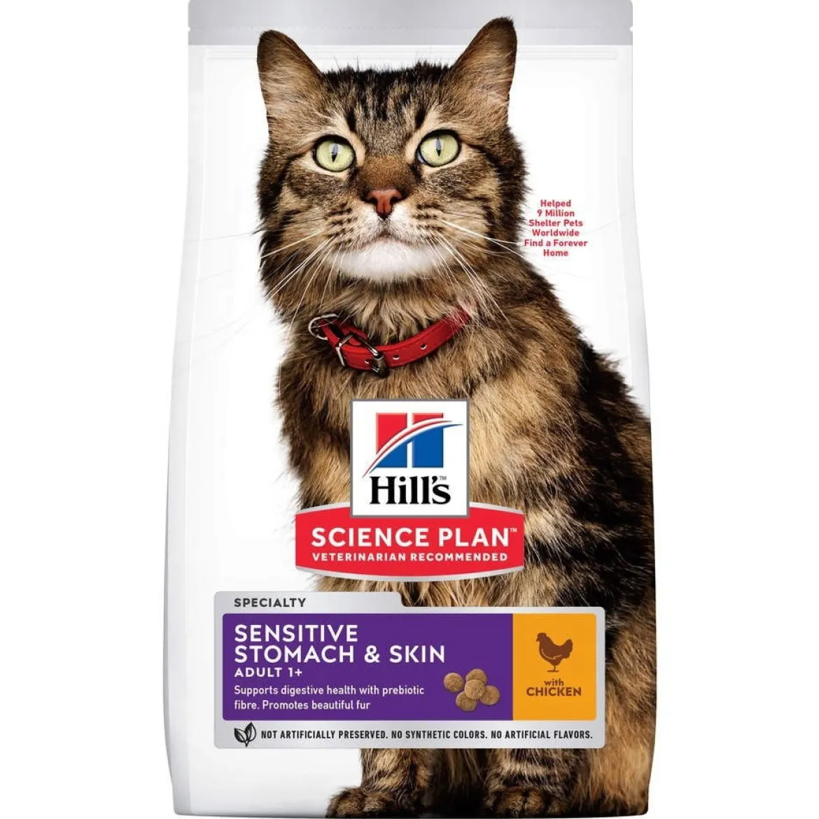 Hill's Science Plan Cat Adult Sensitive Stomach & Skin Chicken