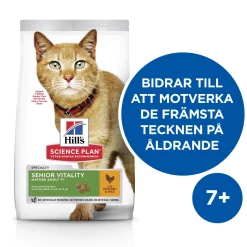 Hill's Science Plan Cat Mature Adult 7+ Senior Vitality Chicken & Rice