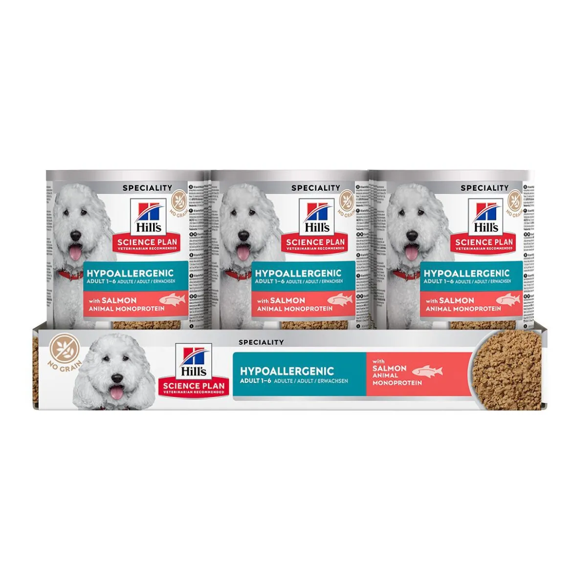 Hill's Science Plan Hypoallergenic Adult Salmon Våtfoder till Hund 363 g