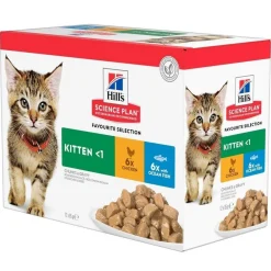 Hill's Science Plan Kitten Chicken & Ocean Fish 12x85 g