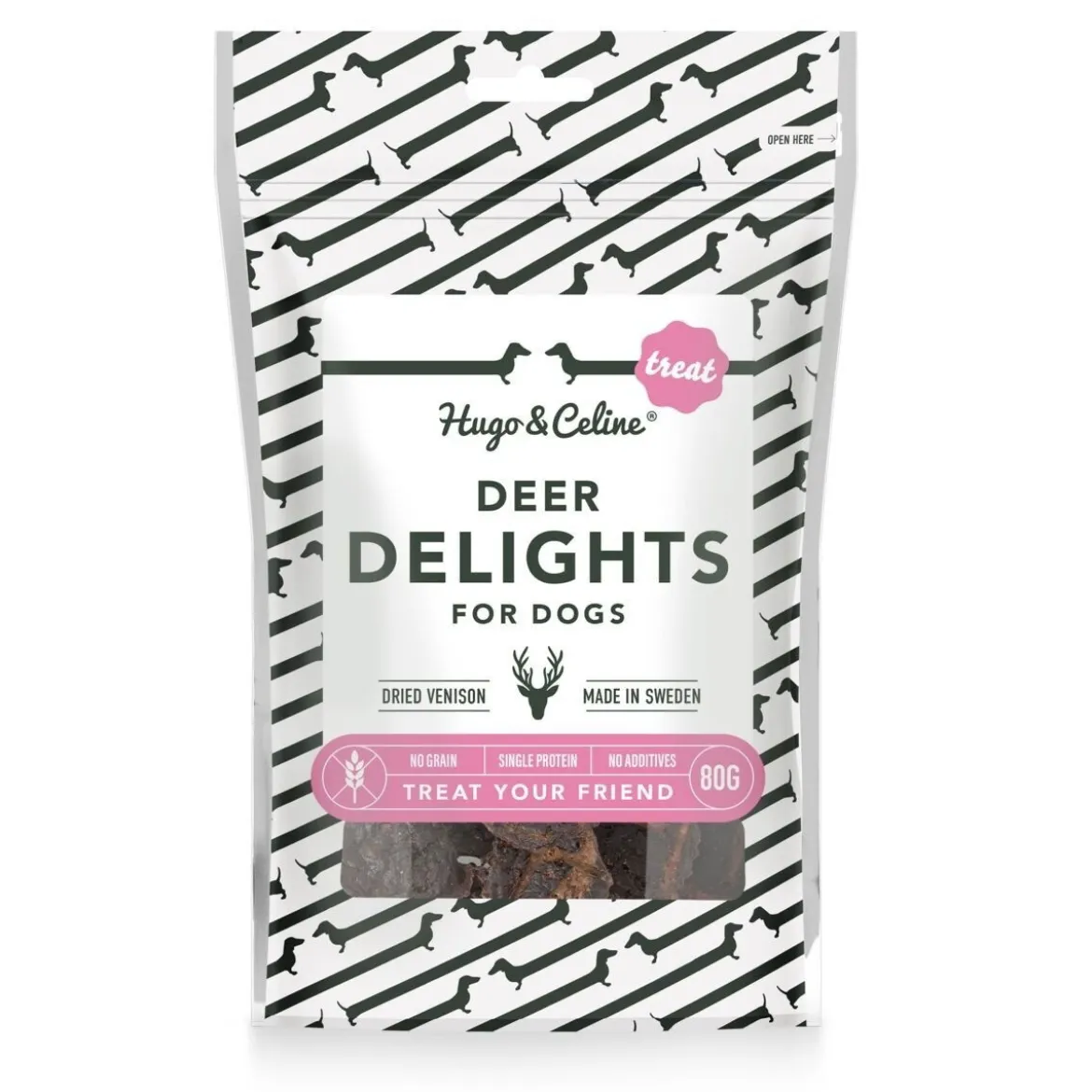 Hugo&Celine Deer Delights 80 g