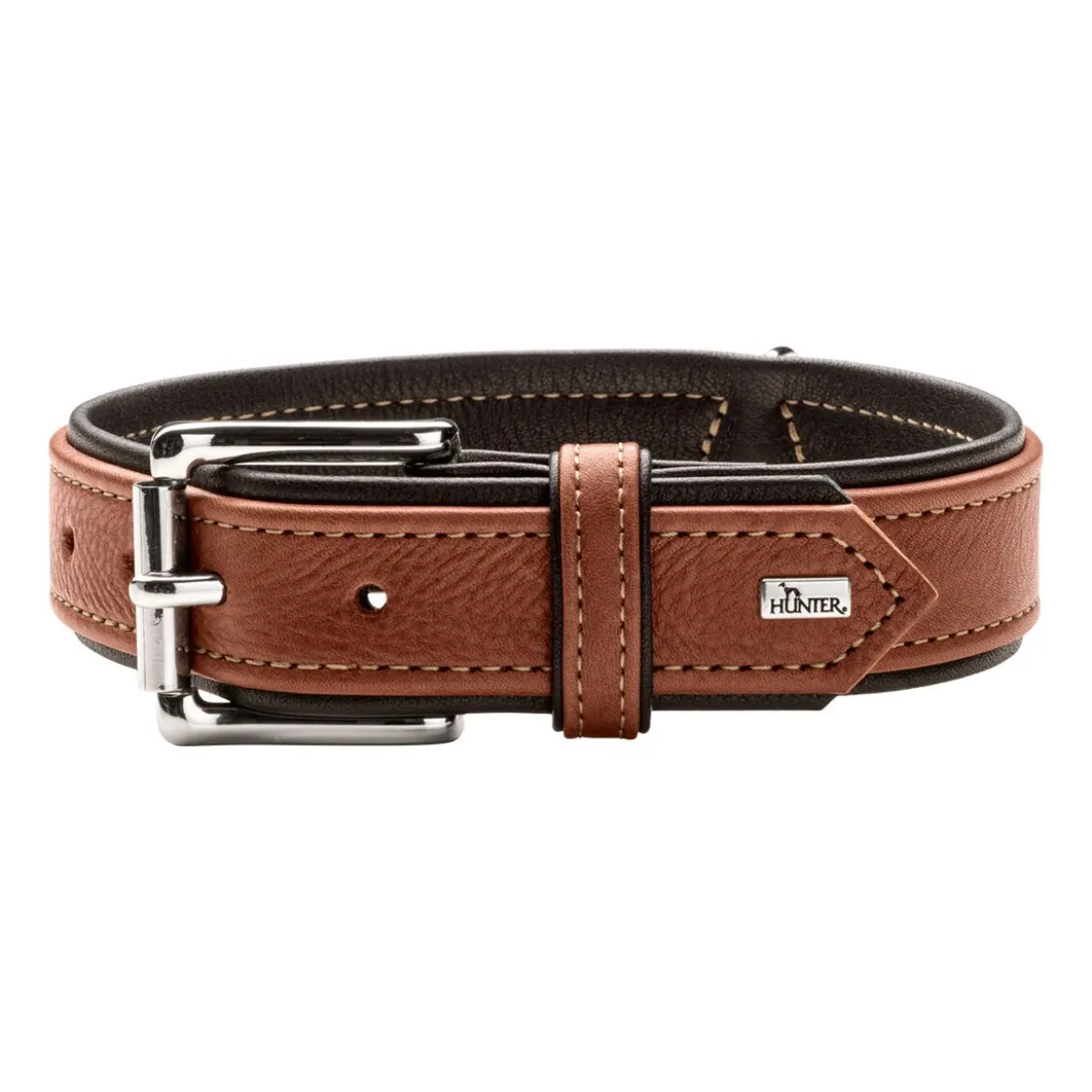 Hunter Canadian Up Hundhalsband Brun