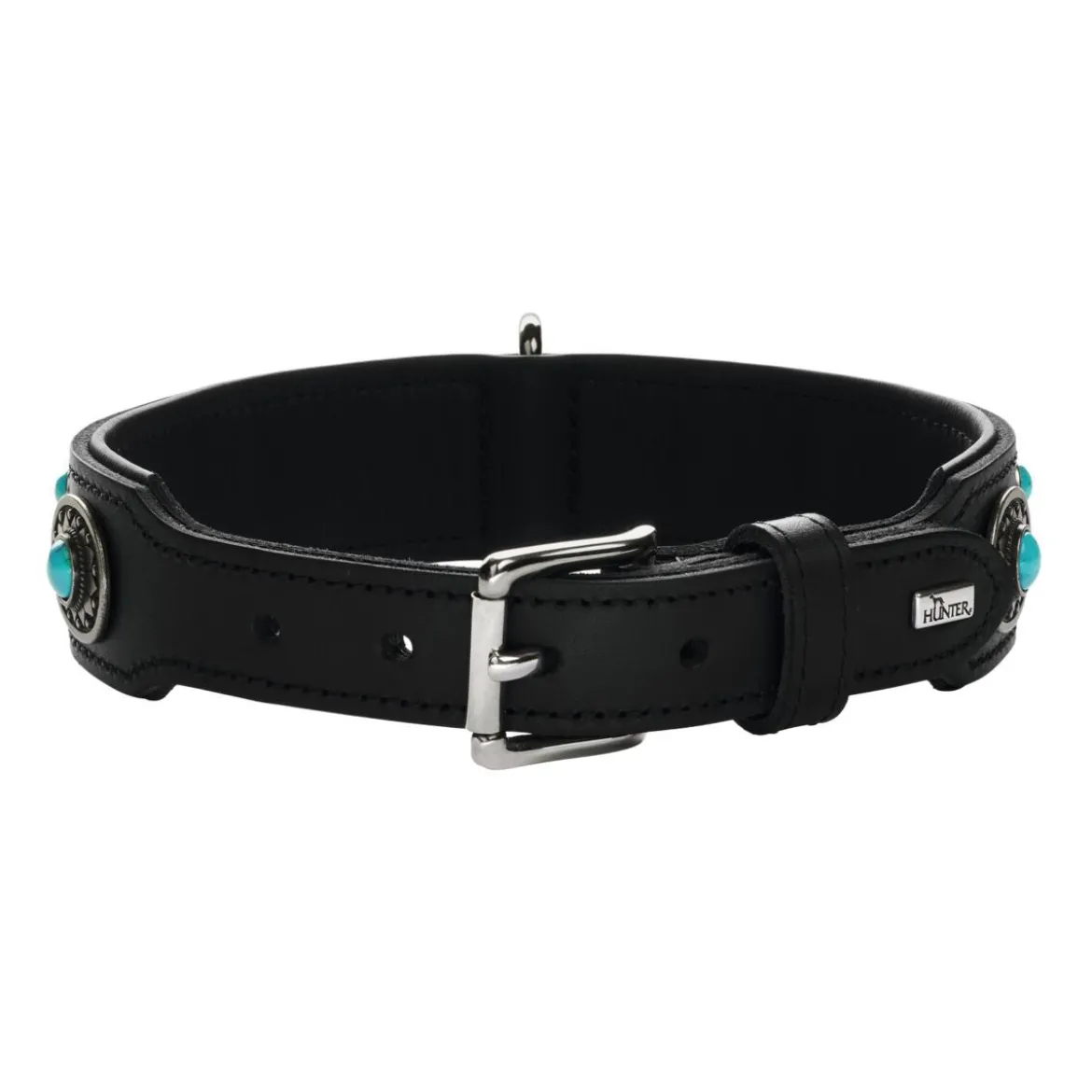 Hunter Sioux Läderhalsband till Hund