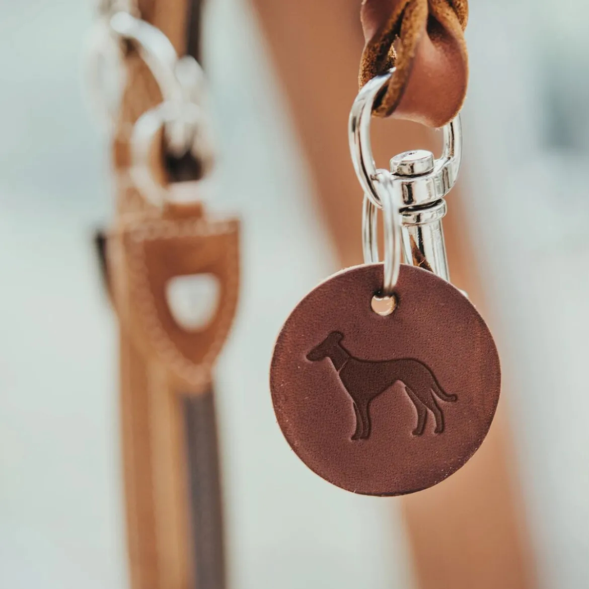 Hunter Solid Education Hundkoppel Brun